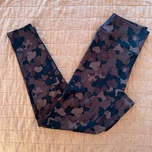 Balance Athletica Brown Camouflage Leggings